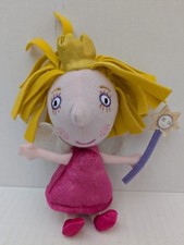 Princess Holly Ben and Holly Plush Toy 7" Tall No Talking 