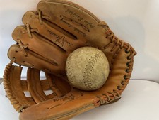 vintage softball baseball