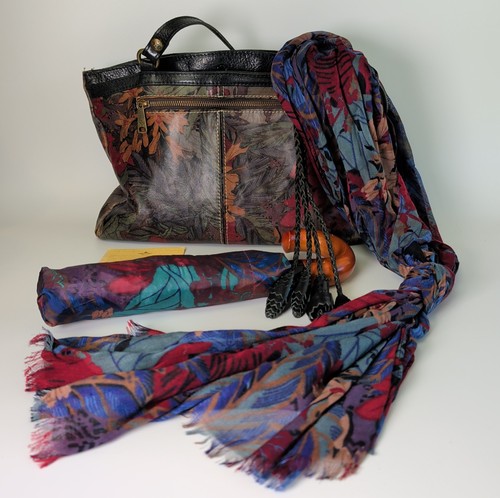 Patricia nash tote bag - tote, forest