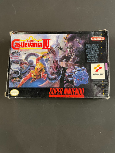 Super castlevania - super, iv