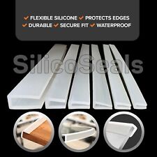 Silicone Rubber Edge Strip Sealing U Channel Protector Edging Seal Trim 0.5-15mm