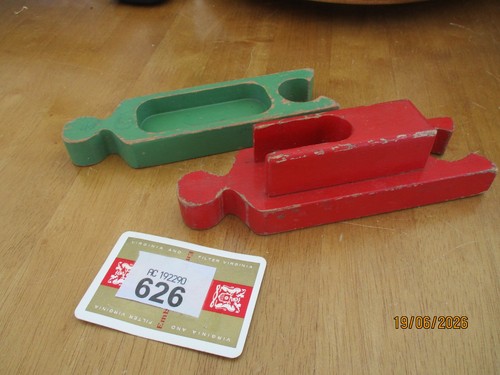 Vintage multicolored wooden - vintage,