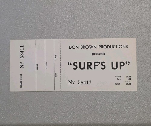 Vtg 1961 surf don brown - 1961,