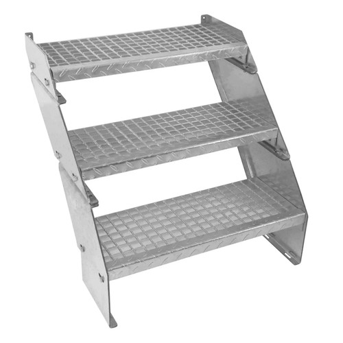 Metal staircase section - metal,