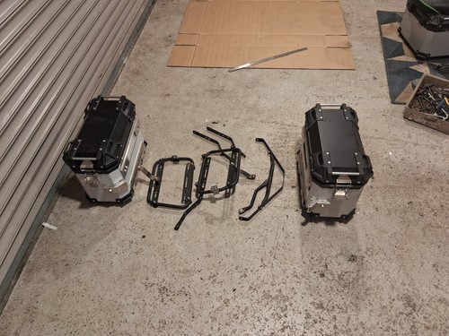 Motorbike panniers luggage - motorbike,