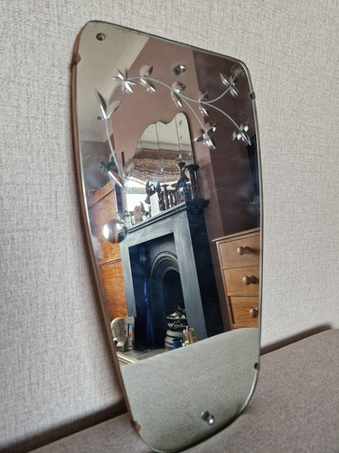 Vintage deco wall - deco, mirror