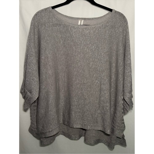Anthropologie shimmer poncho - shimmer,
