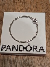 Pandora Entwined Infinite Hearts Clasp Bangle 19cm - 591064C01