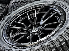 Black fuel alloy wheels - alloy,