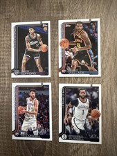 NBA Topps x4 basketball trading cards * Brand New * 