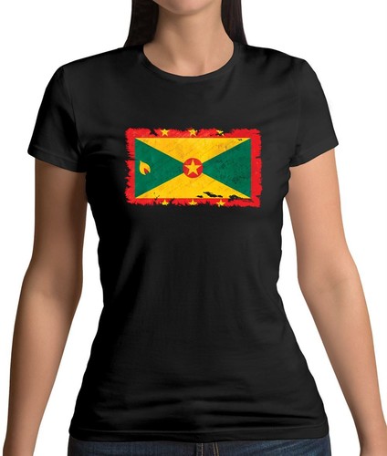 Grenada grunge style flag - grenada,