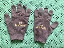Wall’s Magnum Ice Cream Advertising Retail Fridge Freezer Retail Gloves Size 8