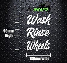 Detailing Wash | Rinse |