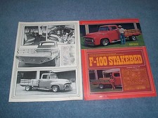 1956 Ford F-100 Vintage Flatbed Resto-Rod Article "F100 Stakebed"