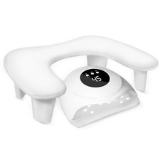 U Shape Arm Rest Nail Hand Pillow Detachable for Personal Salons Nails Tech UK