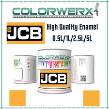 JCB Yellow Paint – High Quality Enamel – Spray or Brush 0.5L-5L