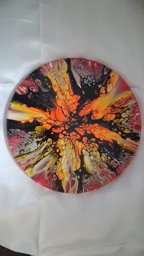 Phoenix bloom handmade - "phoenix, fluid