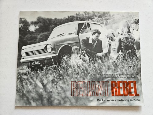 Reliant rebel sales brochure - rebel,