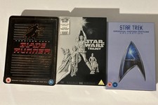 DVD Bundle box set. Star Wars trilogy Bladerunner Star Trek Movie collection 
