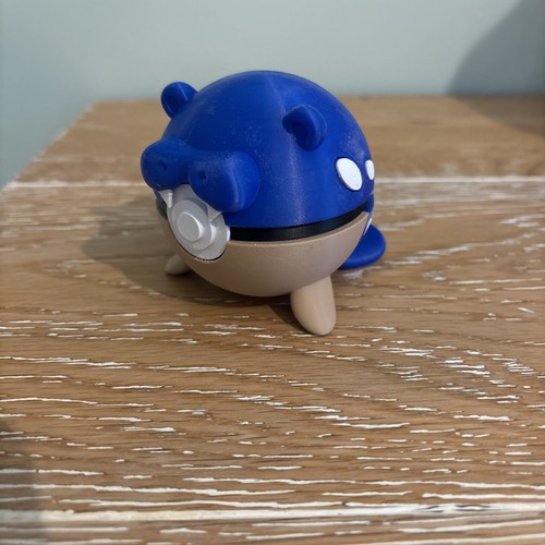 Printed spheal pokeball - 3d,