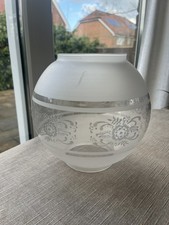 Ornate Frosted Pattern Antique