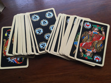 Vintage Russian Palleh Set of Playing Cards