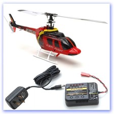 Nine Eagles Pro Bell 206 BNF Helicopter and Charger Only Futaba Compatible