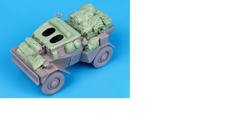 Resin stowage and - 1/35, upgrade