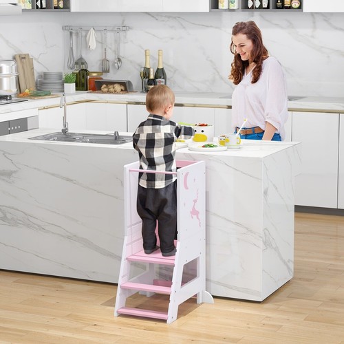 Kid kitchen stool helper - stool,
