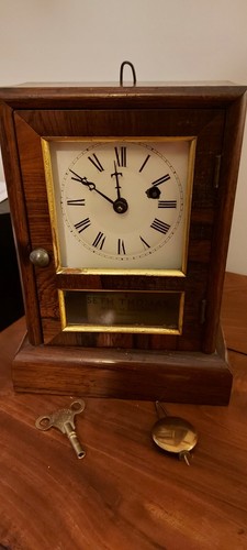 Seth thomas mantle clock - thomas,