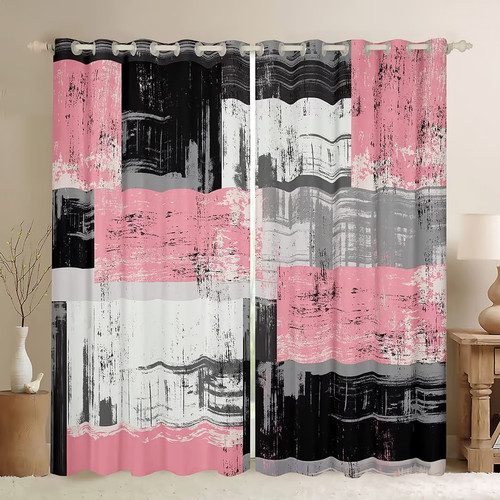 Geometric blackout curtains - geometric,