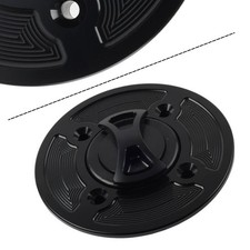 Fuel Gas Tank Cap Cover Black