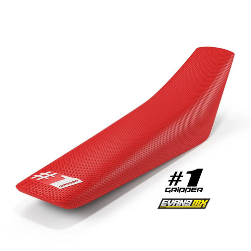 One gripper red seat cover - #1,