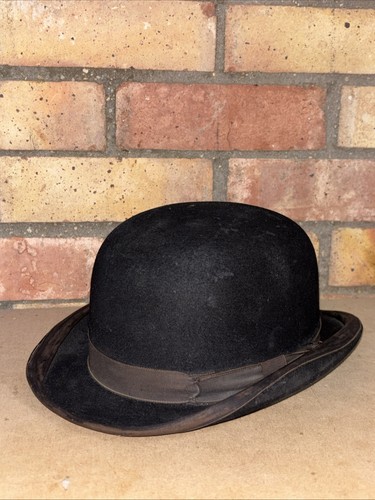 Vintage bowler hat men - vintage, men’s