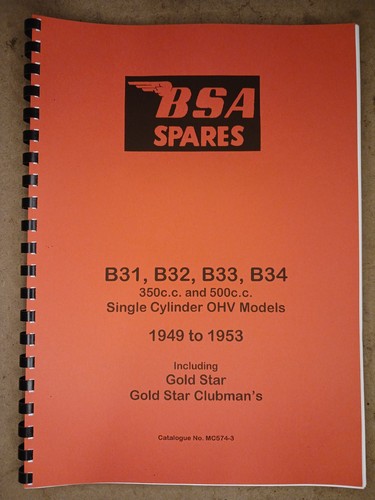Bsa b31 b33 gold star - b33,
