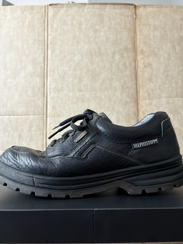 Mephisto men black - black, leather