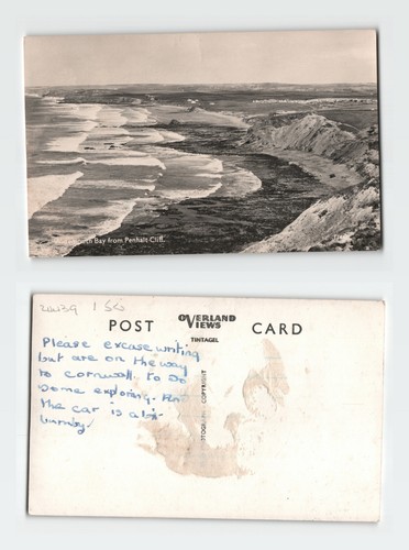 Vintage postcard widemouth bay - widemouth,