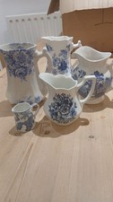 Collection of 5 Blue & White