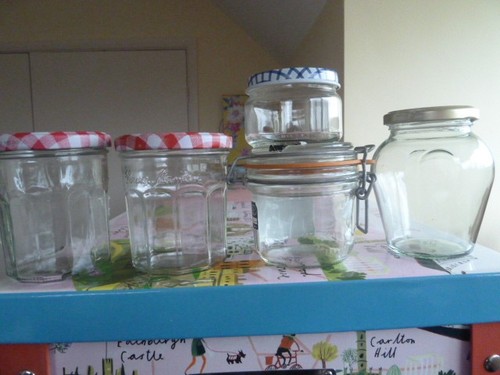 Jam jars various sizes - jars,