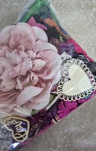 Sari fabric scrap packs - fabric,