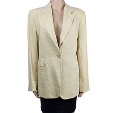 Mulberry Womens Yellow Linen