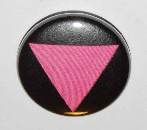 Pink triangle 25mm - pink,
