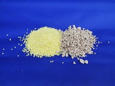 Nitrate Reactor N350 Media: Sulphur Beads/ Pearls + Calcium. 1000mls of each.