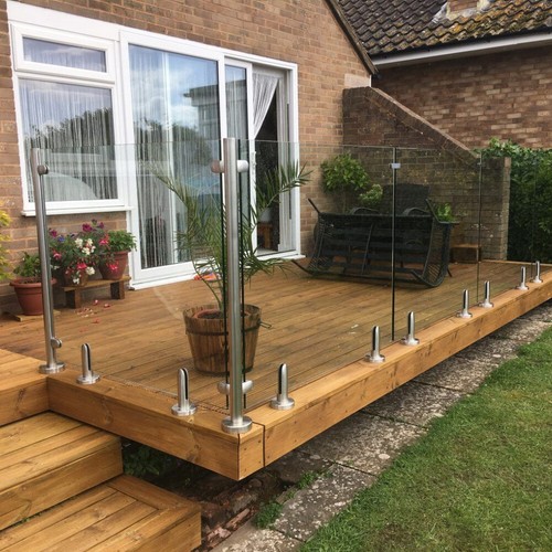 10mm toughened glass panels - 10mm,