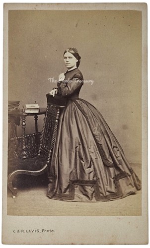 Cdv elegant lady - elegant, in