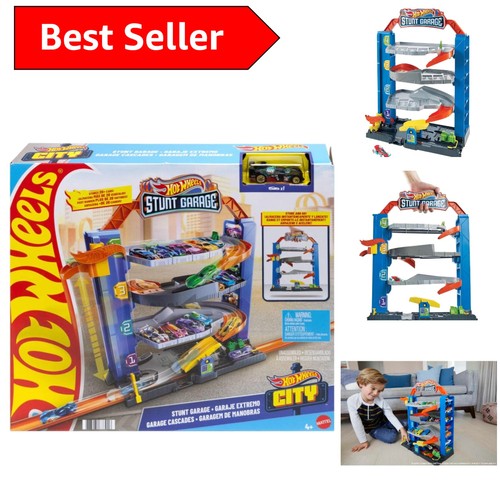Multi level hot wheels city - hot,
