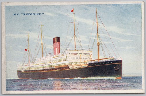 Shropshire bibby line - line, ship