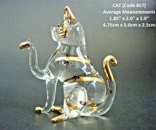 Glass CAT Miniature KITTEN