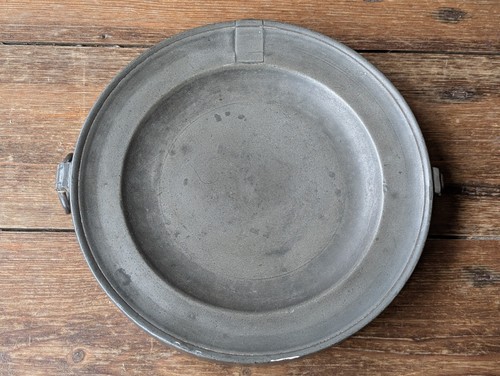 C1820 georgian pewter - georgian, warming