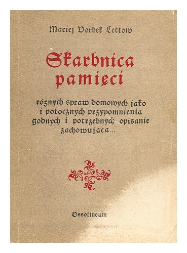 Vorbek lettow maciej galos - vorbek-lettow,, maciej;